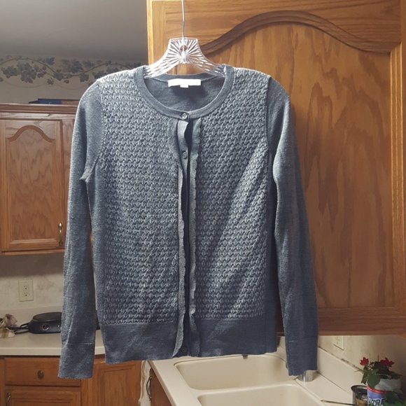 ANN TAYLOR LOFT WOMENS SWEATER  CARDIGAN SIZE  S - Picture 5 of 6